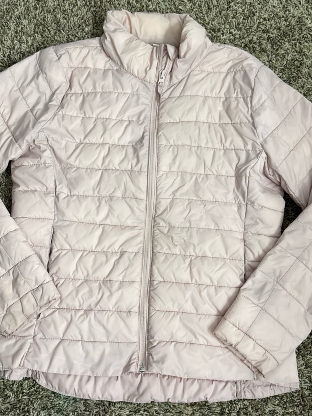 Old Navy Pale Pink Packable Quilted Puffer Jacket